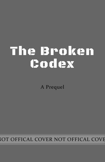 the broken codex not offical cover